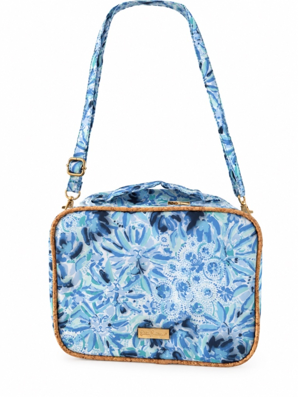 Lilly Pulitzer High Maintenance Iris Blue Insulated Lunch Box